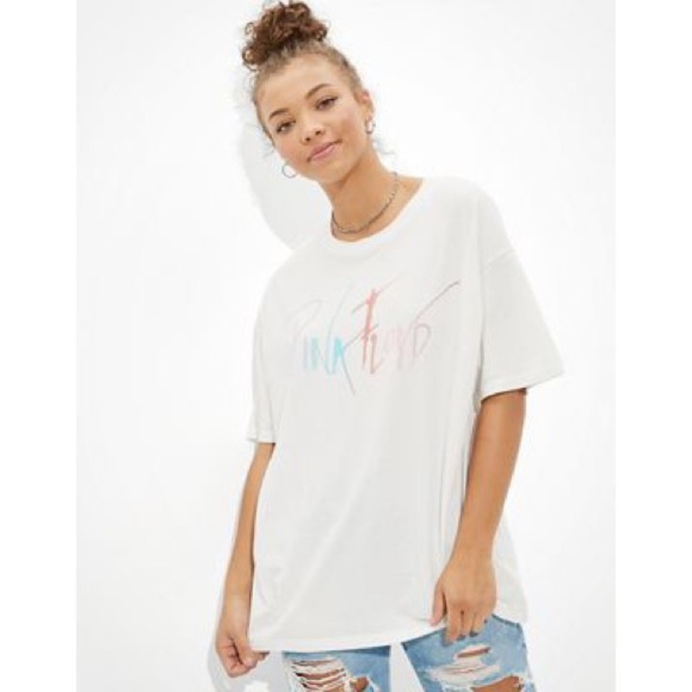 AE Tailgate Oversized Pink Floyd Tee - L